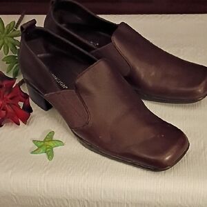 Covington Dark Brown Leather Loafers
